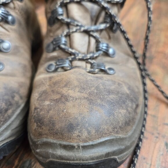 Scarpa Leather Lace Up Made In Italy Hiking Boots - Women's Size 6 US - Picture 3 of 9